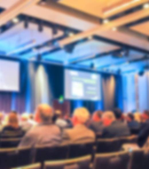 Abstract blur Business Conference and Presentation